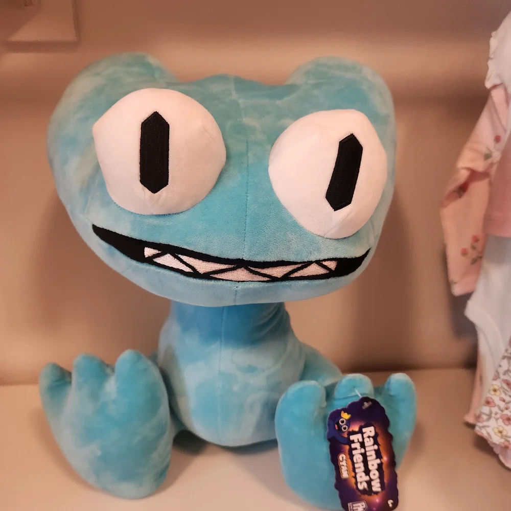 Rainbow Friends Giant Plush Cyan - Picture 6 of 9